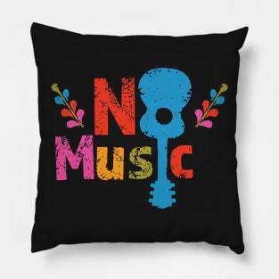 No Music Pillow