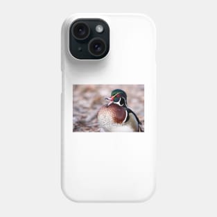 Isn't that just 'Quacky' - Wood Duck Phone Case