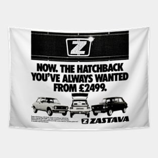 ZASTAVA YUGO - advert Tapestry