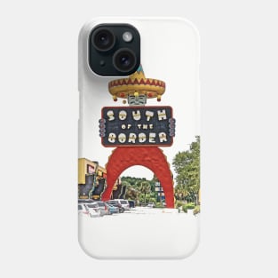 South of the Border - Dark Phone Case