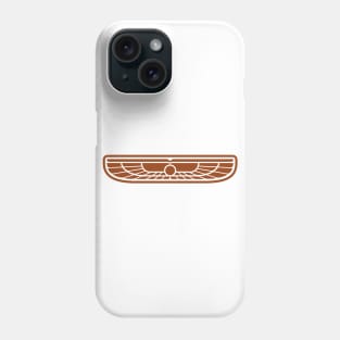 Brown Winged Sun Logo Phone Case