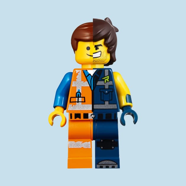 Lego Movie 2 Emmet and Rex by geekers25