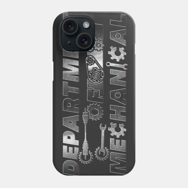 department of mechanical Phone Case by nowsadmahi