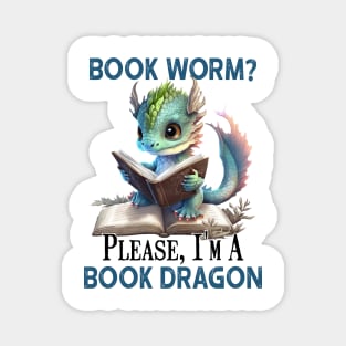Book Warm? Book Dragon Magnet
