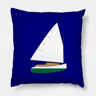 Cape Cod Catboat Pillow