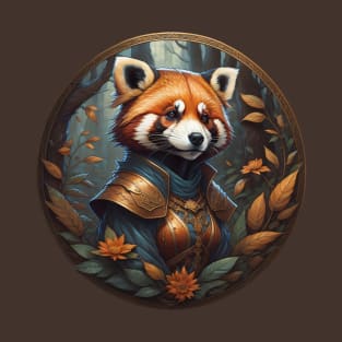 Red Panda Forest Warrior T-Shirt