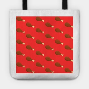 Chicken Leg - Red Tote