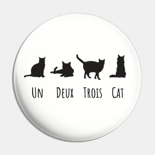 Un Deux Trois Cat Pin