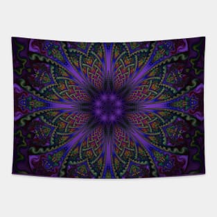 Fractal Mandala Tapestry