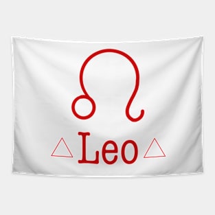 Leo symbol Tapestry