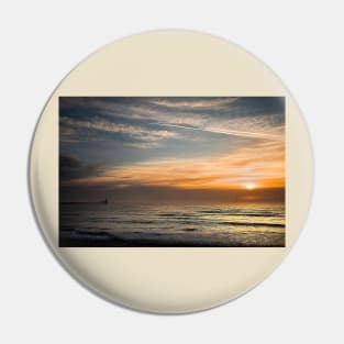 Northumbrian sunrise Pin