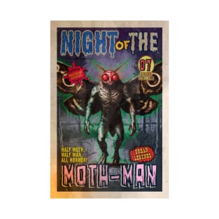 Night of the Moth-man, retro horror T-Shirt