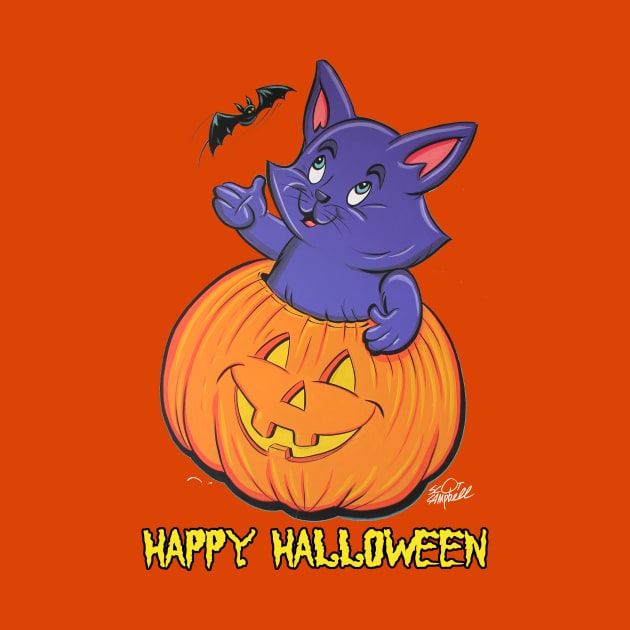 Happy Halloween by SCOT CAMPBELL DESIGNS