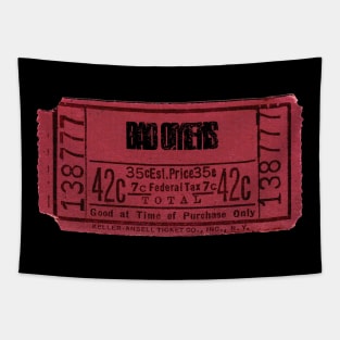 Bad Omens ticket Tapestry