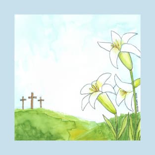 Lilies on Calvary T-Shirt