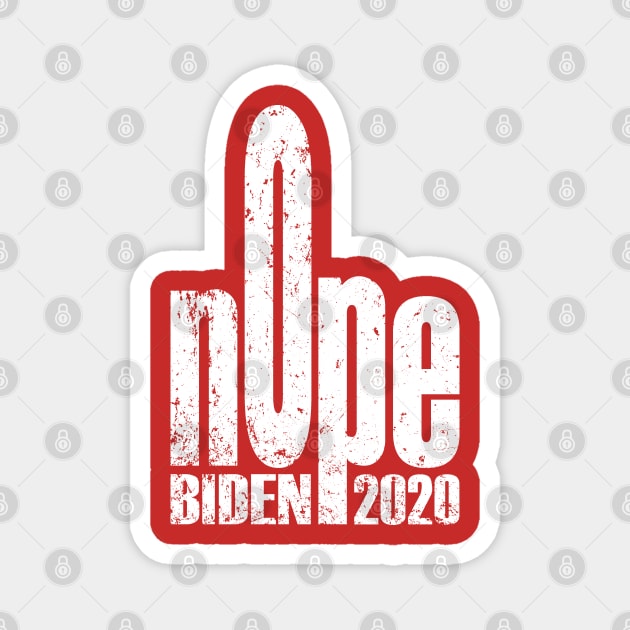 Vintage Biden 2020 Nope Magnet by Etopix