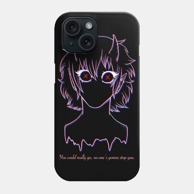 Some Edgy Trash (Ver. 1) Phone Case by Hazardous Demons