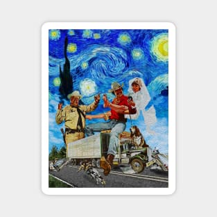 Vangogh Smokey and The Bandit Magnet