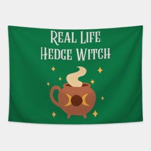 Real Life Hedge Witch witchcraft wicca wiccan Tapestry