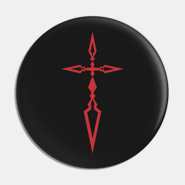 Emiya Kiritsugu (Fate/Zero) "Command Seal" Pin by Kamishirts