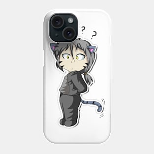 Fat Neko Confused Phone Case