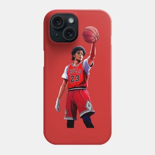 BASKETBALLART - 23 MJ Phone Case