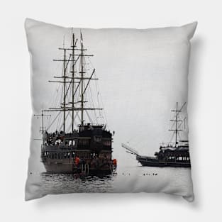 Pirate Ships Pillow