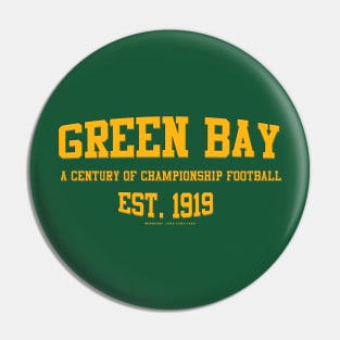 Century of Championship Football Pin