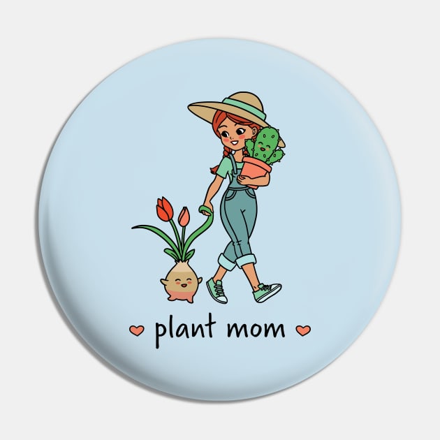 Plant Mom Pin by Spicy Sweet