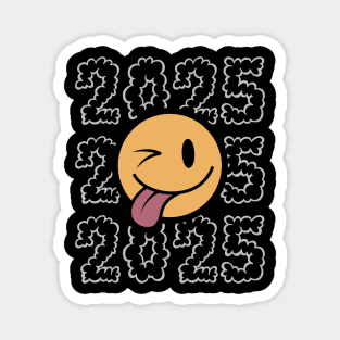 2025 New Year Magnet