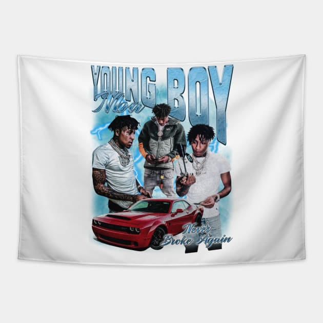 NBA YOUNGBOY Tapestry by NBAYoungBoyDesign