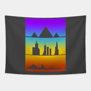 City of Ruins Tapestry