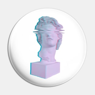 Roman Vaporwave Pin