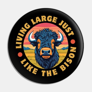 Bison Style Pin