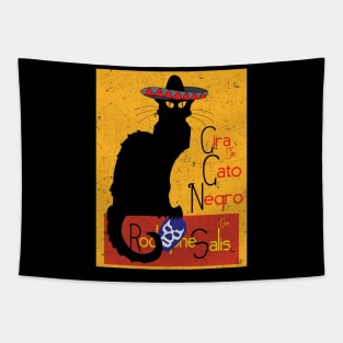 El Gato Negro, Le Chat Noir, Rodolphe Salis Tapestry