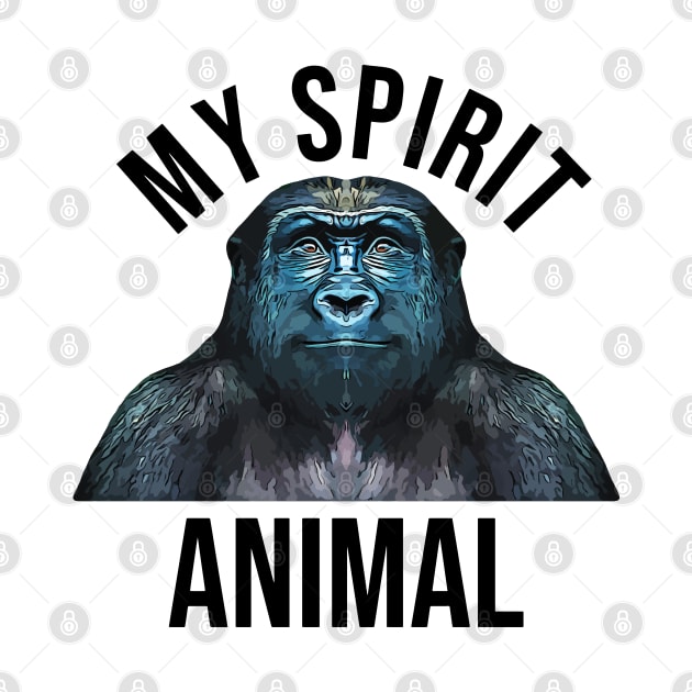 Gorilla is My Spirit Animal by ardp13