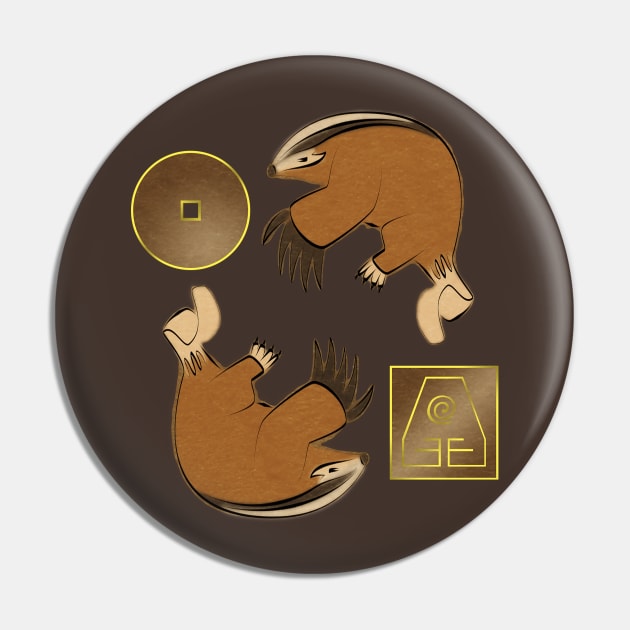 Badgermoles Pin by Sara Knite