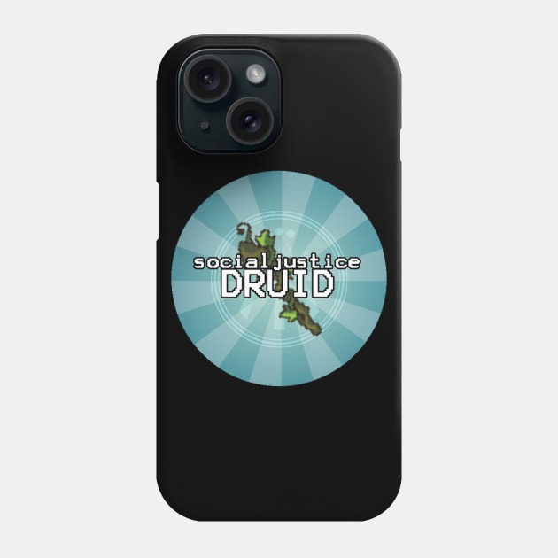 Social Justice Druid Phone Case by Optimysticals