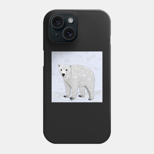 Polar Bear Phone Case by rachelboucher