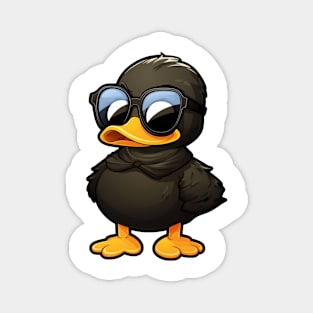 Cute but Cool Duck Wearing Shades Magnet