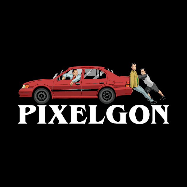 Pixelgon Car Trouble by vedderjoshua