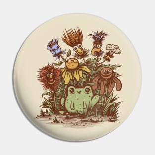 April Showers Bring Strange Flowers Pin