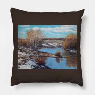 Early spring Pillow