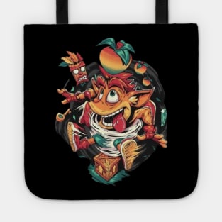 Crash and bandicoot Tote