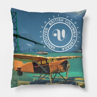 Vancouver Float Plane Pillow