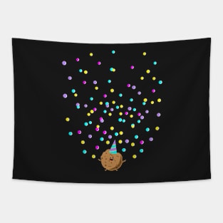 Cookie and confetti Tapestry