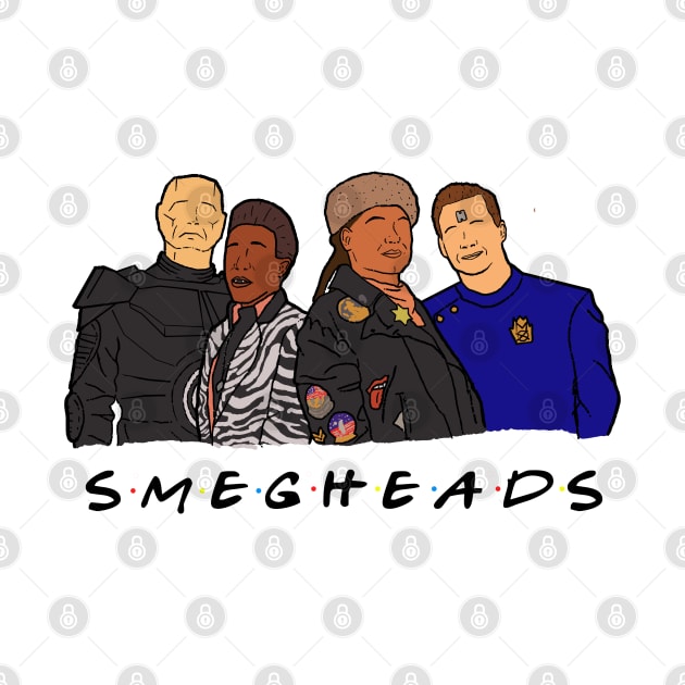 SMEGHEAD- RED DWARF / FRIENDS by CaptainHuck41