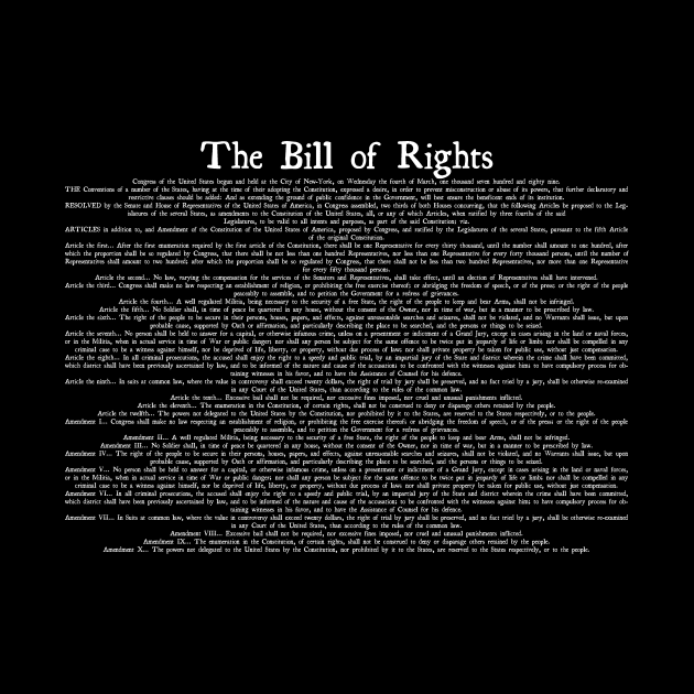 Bill of Rights by Sanctuary Armaments