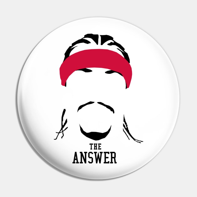 Allen "The Answer" Iverson Pin by Center City Threads