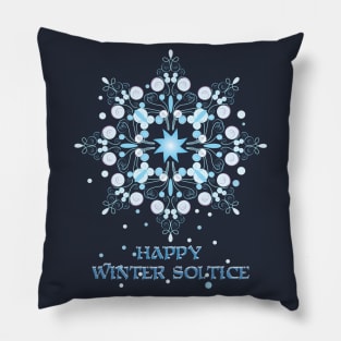 Winter Soltice Star Pillow